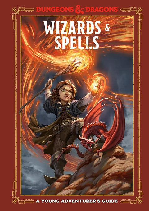 Wizards & Spells (Dungeons & Dragons): A Young Adventurer's Guide (Dungeons & Dragons Young Adventurer's Guides) cover image