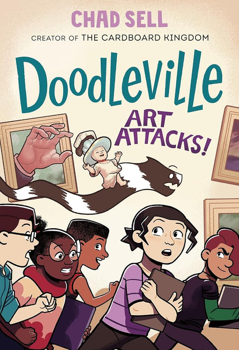Doodleville #2: Art Attacks!: (A Graphic Novel) cover image