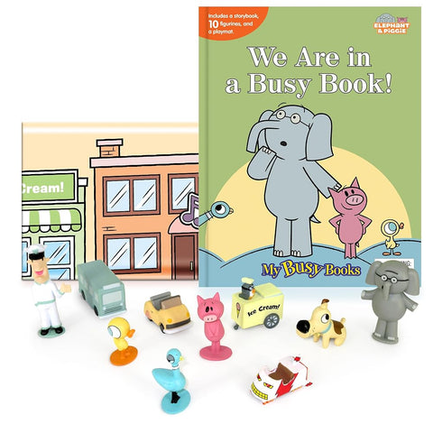 Hidden Pigeon Company Mo Willems My Busy Books - Storybook, 10 figurines, playmat cover image