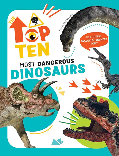 Most Dangerous Dinosaurs (Top Ten) cover image