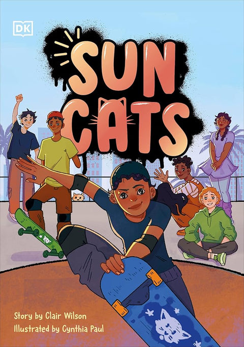 Phonic Books Sun Cats Graphic Novel: Sounds of the Alphabet (Phonic Books Catch-Up Decodable Readers) cover image