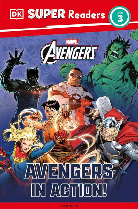 DK Super Readers Level 3 Marvel Avengers in Action cover image