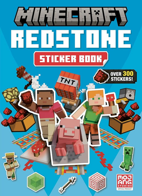 The Redstone Sticker Book (Minecraft) cover image
