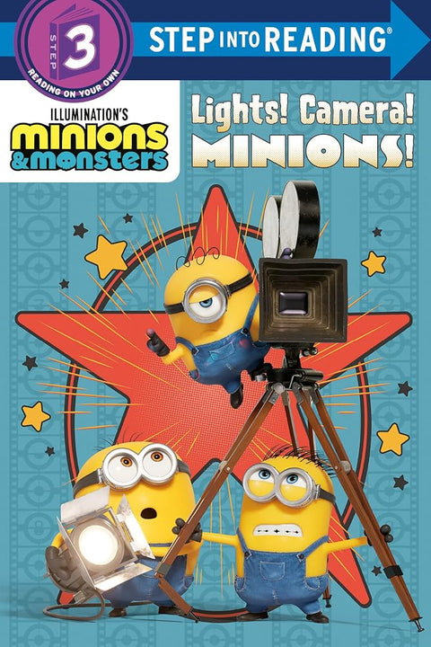 Illumination's Minions & Monsters: Lights! Camera! Minions! (Step into Reading, Step 3) cover image