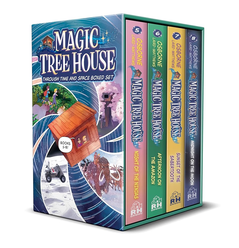 Magic Tree House Through Time and Space Boxed Set: Graphic Novels