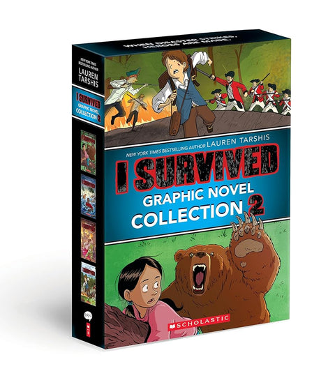 I Survived Graphic Novels #5-8: A Graphix Collection cover image