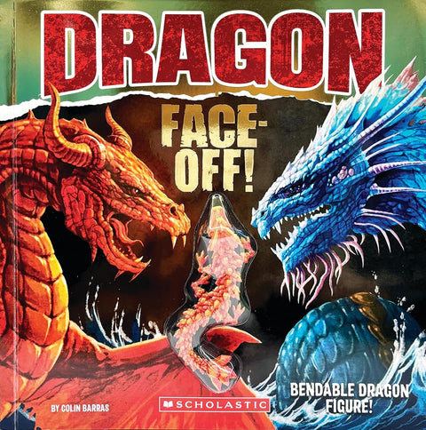 Dragon Face-Off! (Face-Off book with dragon fidget toy) cover image