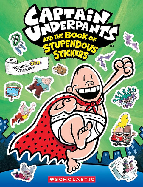 Captain Underpants: The Official Sticker Book cover image