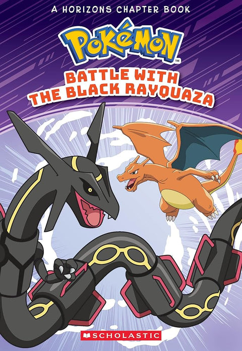 Battle with the Black Rayquaza (Pokémon Chapter Book) cover image