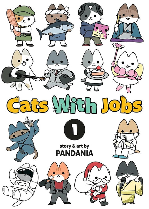 Cats With Jobs Vol. 1 cover image