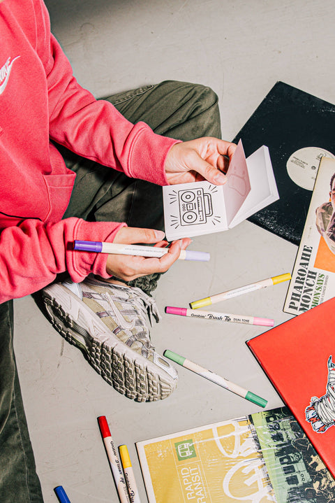 Stop! Color Time Mini Coloring Book