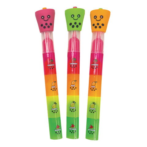 Boba Tea Stackable Scented Highlighters