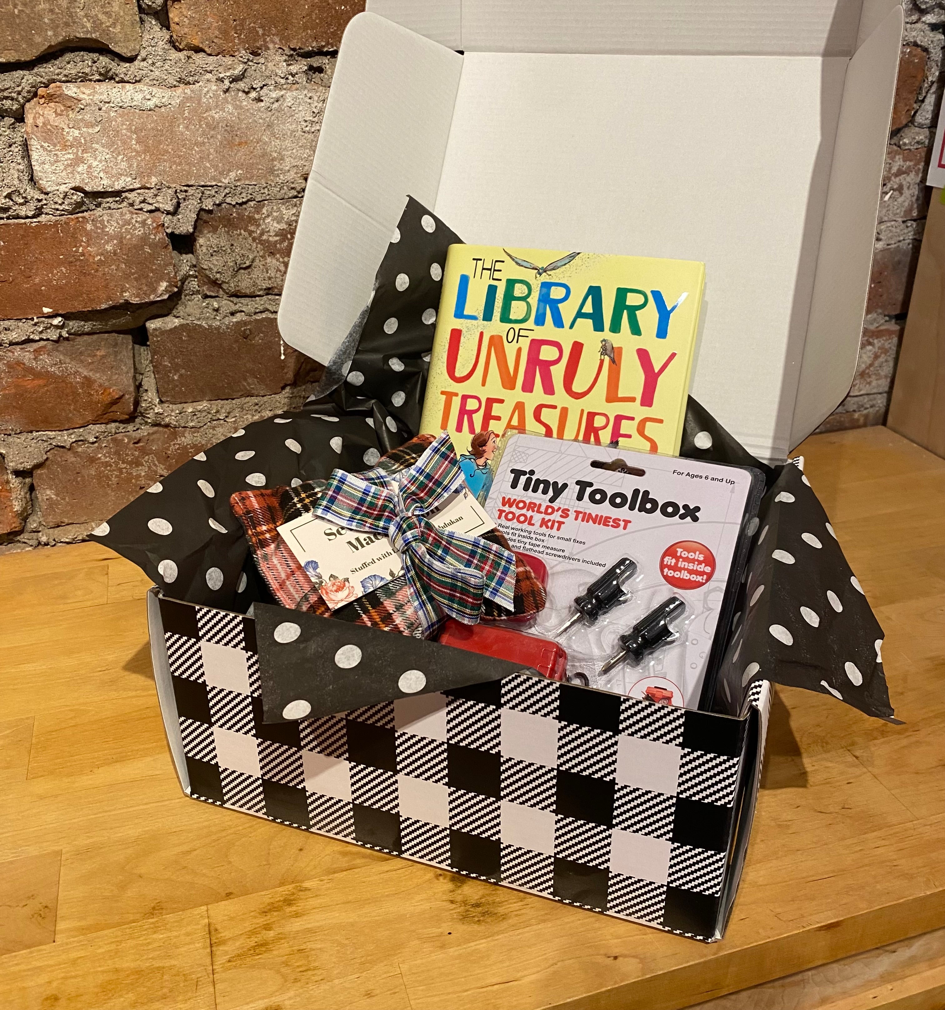 GIFT BOX* The Library of Unruly Treasures Signed Book w/ Exclusive
