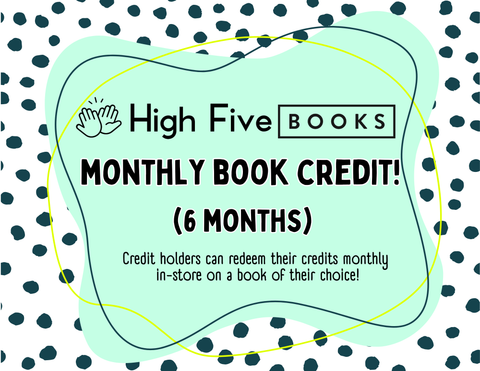 High Five Monthly Book Credit (6 Months)