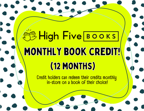 High Five Monthly Book Credit (12 Months)