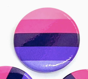 Omnisexual Pride Button | The QUILTBAG