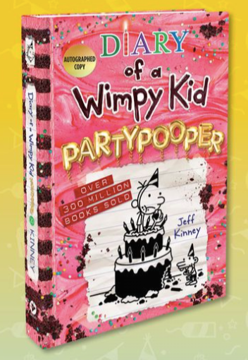 Diary of a Wimpy Kid Book #20: Partypooper (Independent Bookstore Day Exclusive Edition)