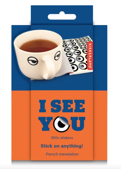 I See You Sticker Book