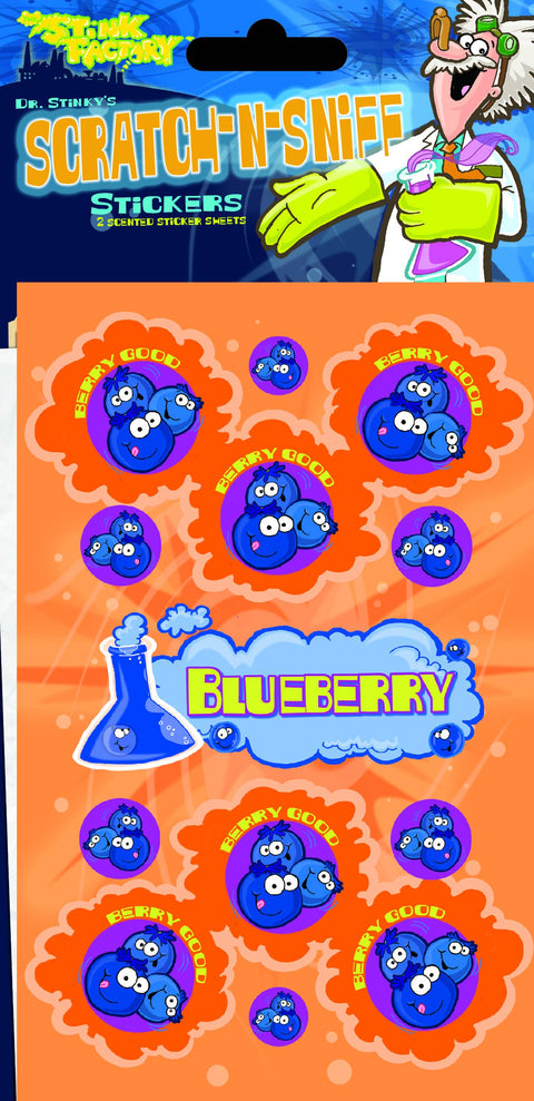Blueberry Scratch-N Sniff Sticker