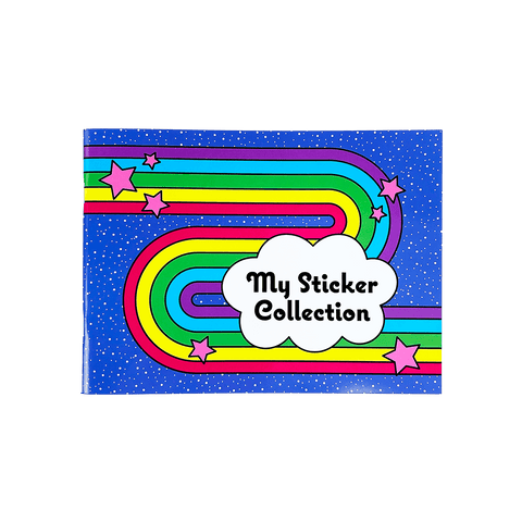 Retro Rainbow Sticker Collector