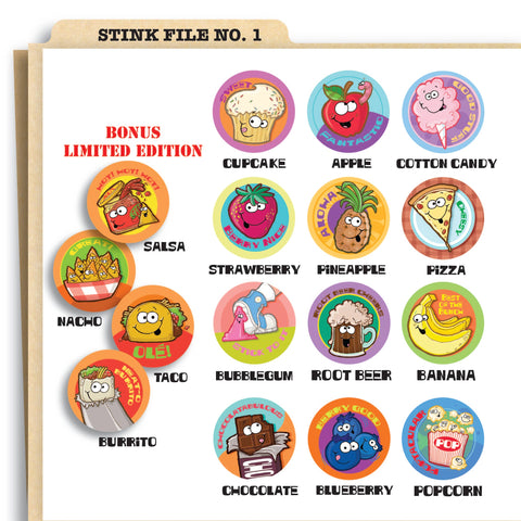 Jellybean Scratch-N Sniff Sticker
