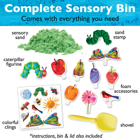 Sensory Bin The Very Hungry Caterpillar Activity Bin