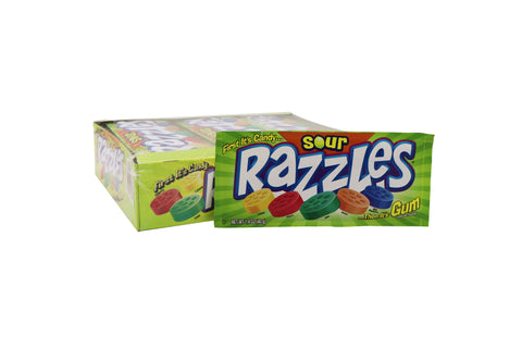 Razzles Candy Sour Flavor