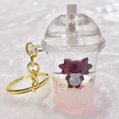 Axolotl Floaty Key Charm