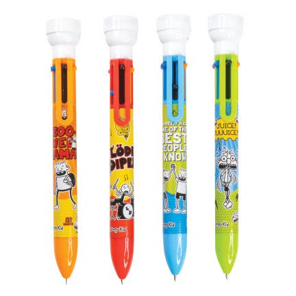 Diary of a Wimpy Kid 6 Color Pen w/ Stamper
