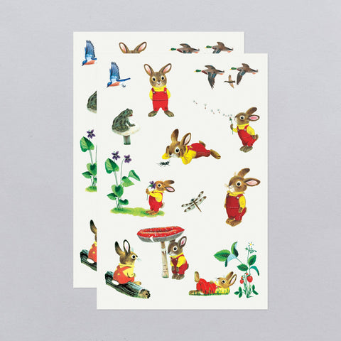 I am a Bunny Richard Scarry Tattoo Sheet