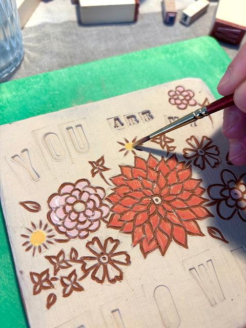Mother’s Day Story Tile Workshop with Local Artist Anna Alter