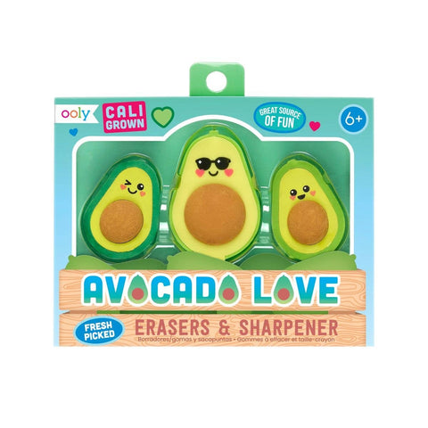 Avocado Love Eraser & Sharpener | OOLY