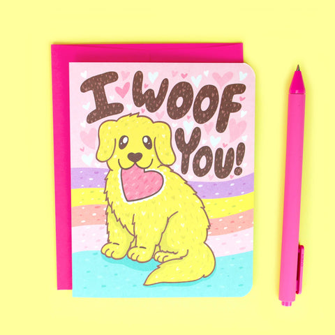 Turtle's Soup | I Woof You Card
