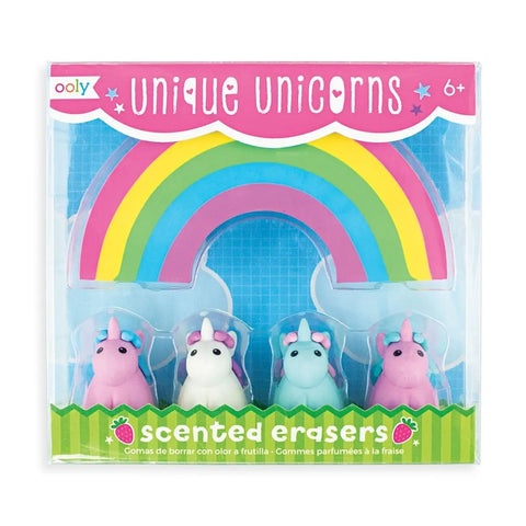 Unique Unicorns Scented Erasers | OOLY
