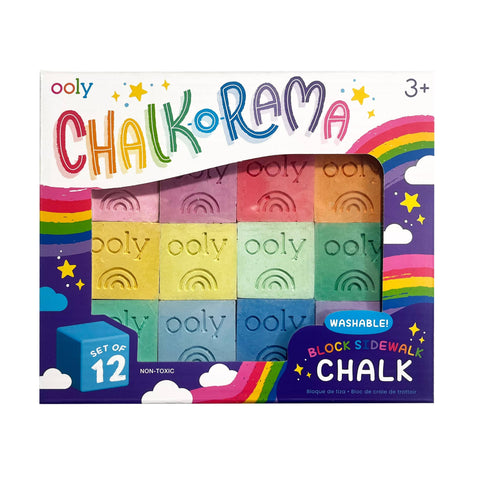 Chalk-O-Rama Block Sidewalk Chalk | OOLY
