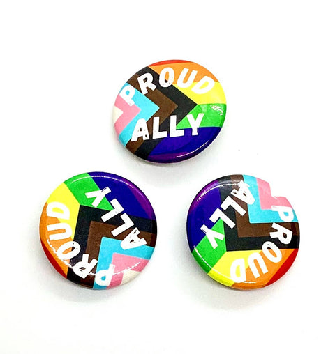 Pride Buttons (1" - 1.5” diameter): Proud Sibling