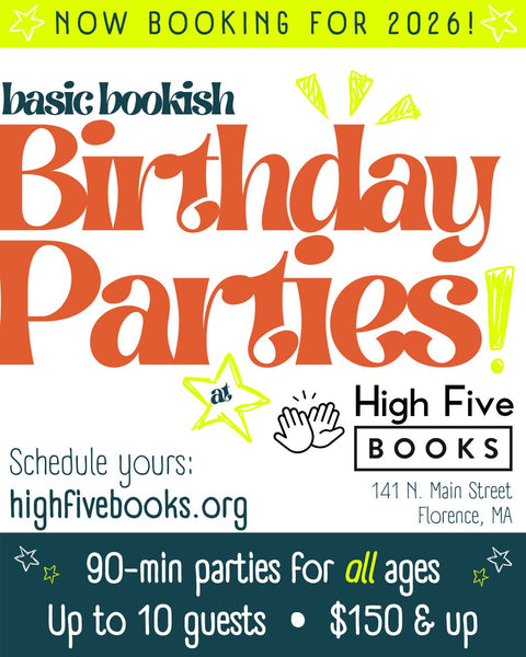 Birthday Party at High Five Books!