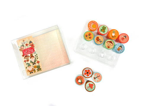 Garden Gnomes & Fairies Stamp Kit for Kids