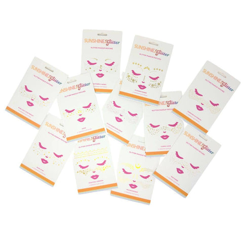 Glitter Makeup Patches: Sun Kissed