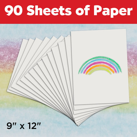 Sketch Pad for Drawing 9" x 12" - 90 Sheets