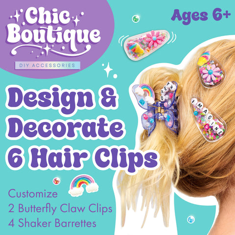 Chic Boutique DIY Hair Clip Kit for Kids