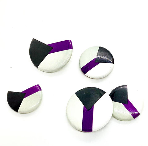 Pride Buttons (1" - 1.5” diameter): Proud Sibling