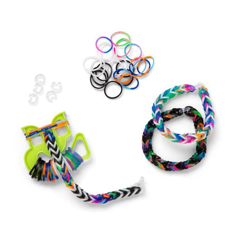 Tie Dye Changing Rubber Band Cutie Cube 1200pcs