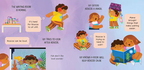 Roscoe & Ivy: The Waiting Room: Board Book