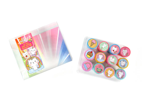 Unicorn Kitty Stamp Kit for Kids