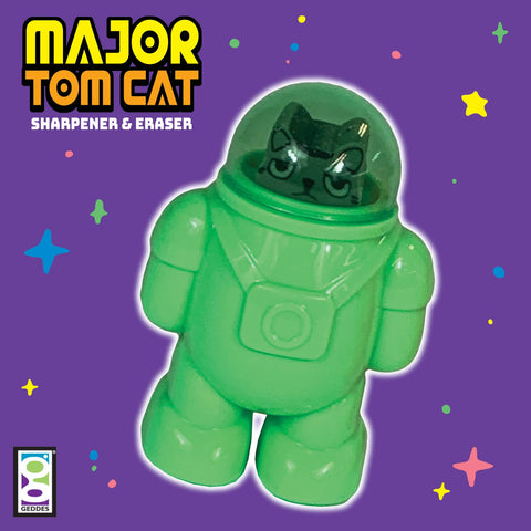 Major Tom Cat Sharpener & Eraser