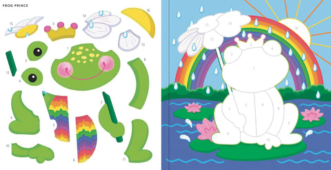 My First Color-By-Sticker Book: Rainbow Magic