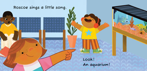 Roscoe & Ivy: The Waiting Room: Board Book