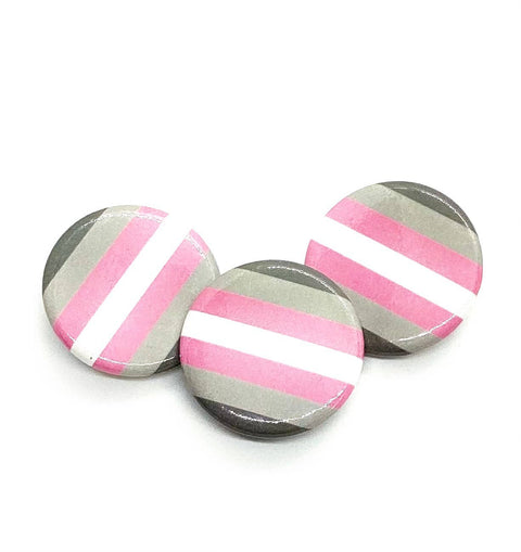 Pride Buttons (1" - 1.5” diameter): Proud Sibling