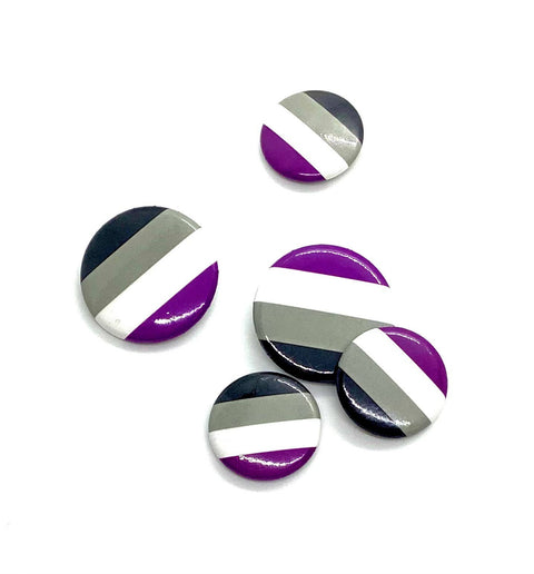 Pride Buttons (1" - 1.5” diameter): Proud Sibling
